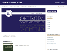 Tablet Screenshot of optimum.uwb.edu.pl