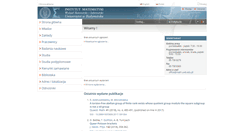 Desktop Screenshot of matfiz.uwb.edu.pl