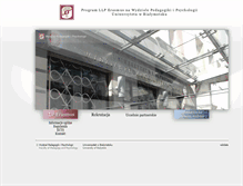 Tablet Screenshot of erasmus.pip.uwb.edu.pl