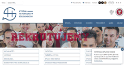 Desktop Screenshot of hist-soc.uwb.edu.pl