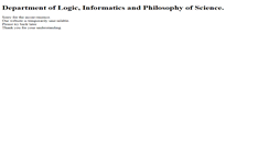 Desktop Screenshot of logic.uwb.edu.pl